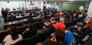 Comissão de Educação, Cultura, Desporto, Ciência e Tecnologia promoveu debate na manhã desta terça-feira (27) - Foto: Celso Bender / Agência ALRS