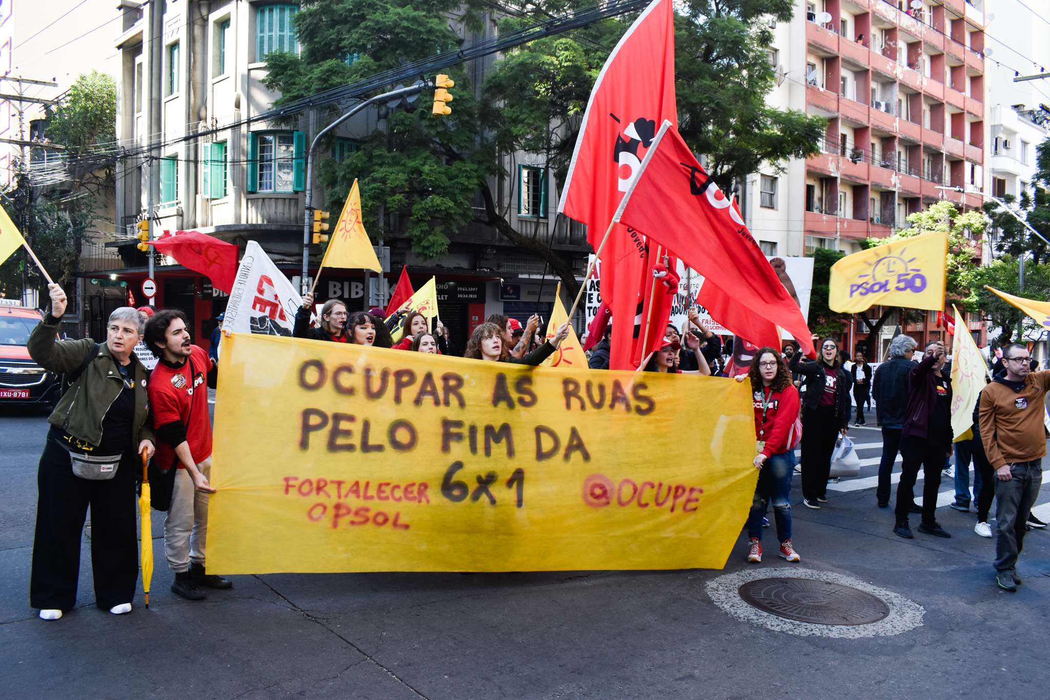 1º de Maio contra a escala 6×1!