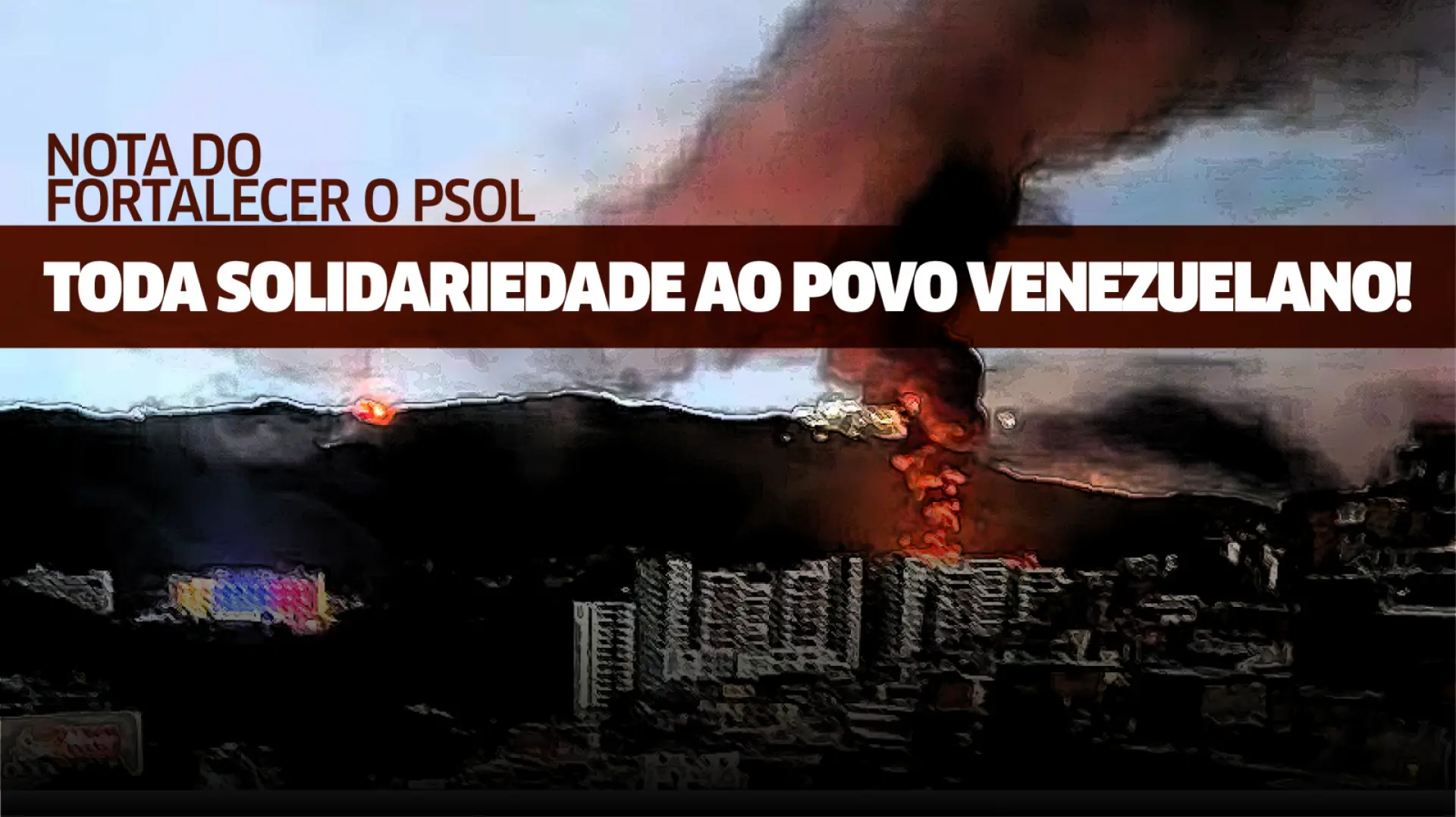 Com o objetivo de roubar o petróleo da Venezuela, Trump bombardeia o país e sequestra Maduro.